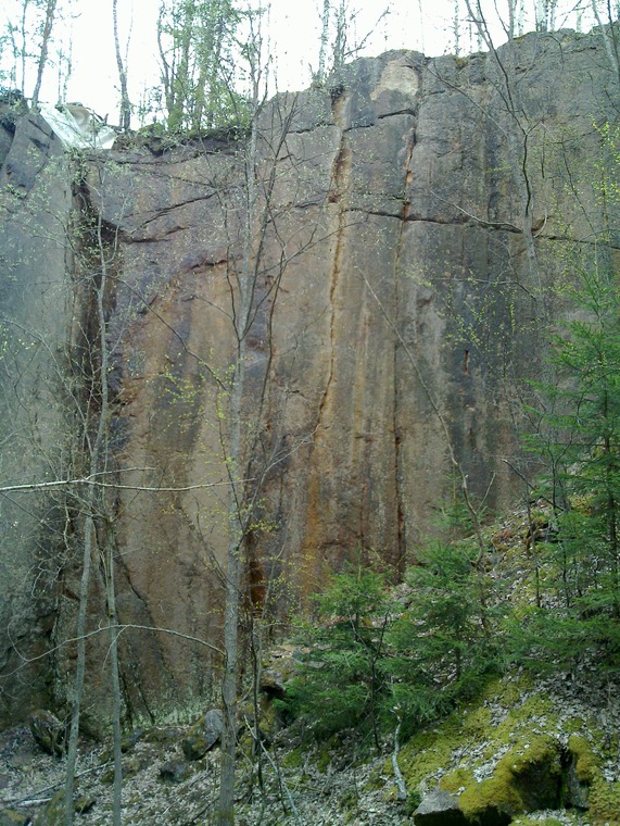 Left side