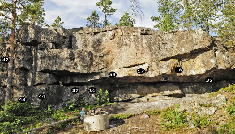 Campingbordsväggen