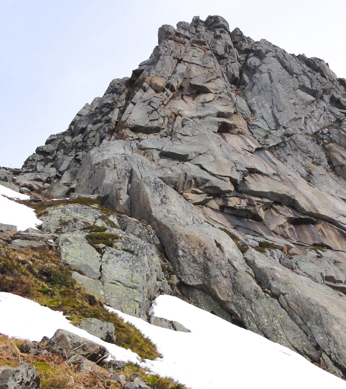 Southwest ridge