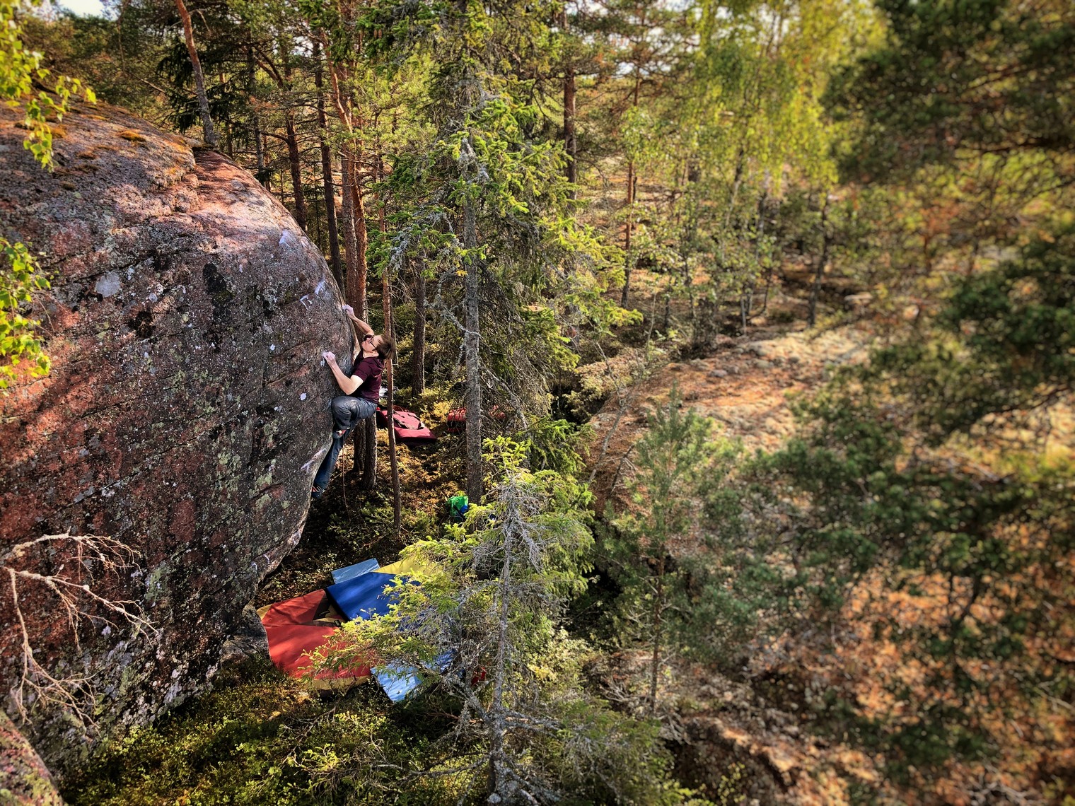 Bouldering in Åland, Finland