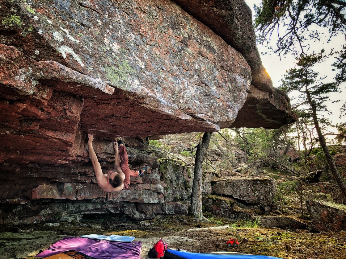 Bouldering In Aland Finland