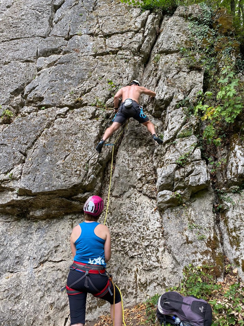Rock Climbing in Belgium